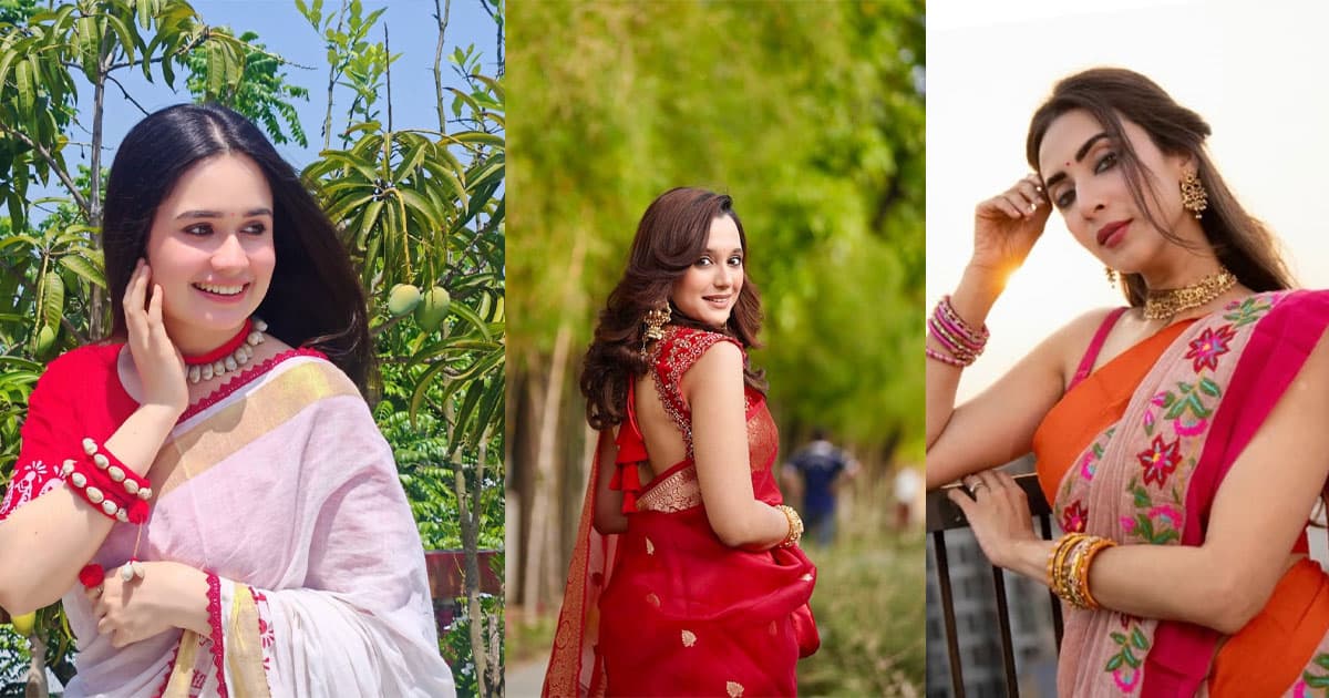 তারকাদের বৈশাখী আমেজ