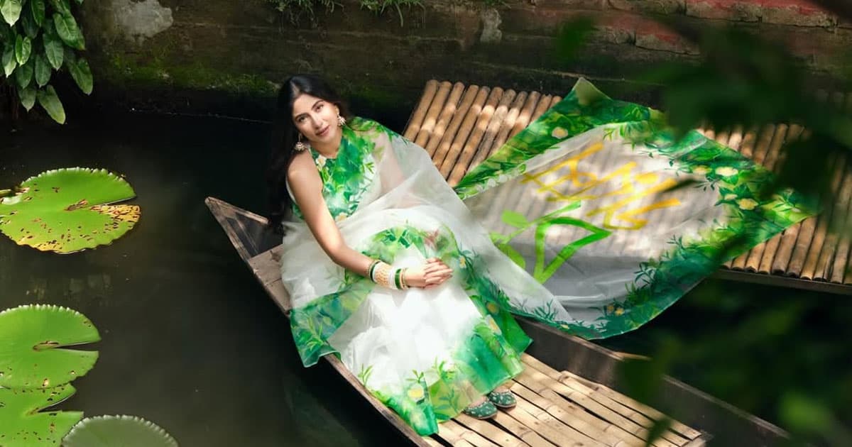 স্বপ্নিল আবহে সাফার 'চা গরম' লুক