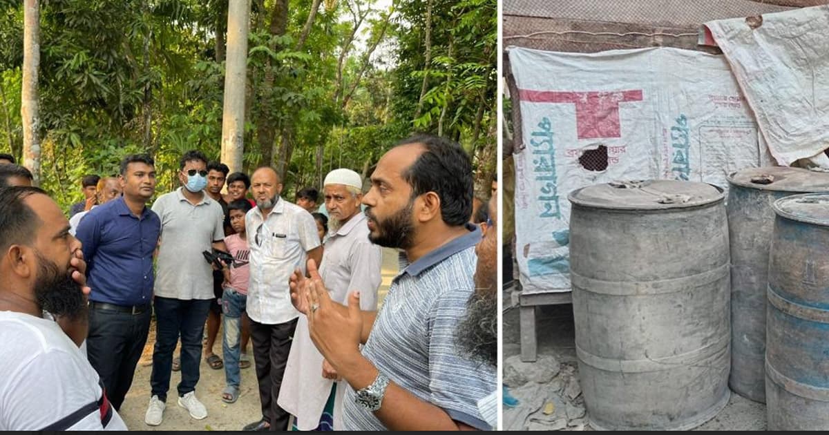 ইউপি সদস্যের বাড়িতে অভিযান, ডিজেল ও সরকারি চাল জব্দ