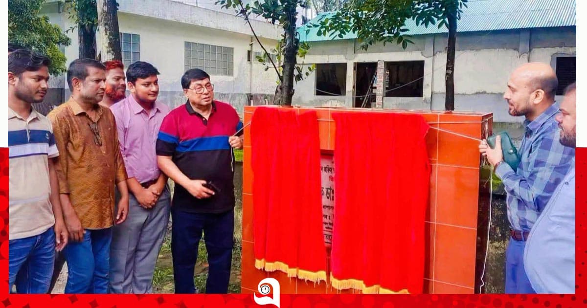 গাইবান্ধায় সড়ক নির্মাণ প্রকল্পের  উদ্বোধন
