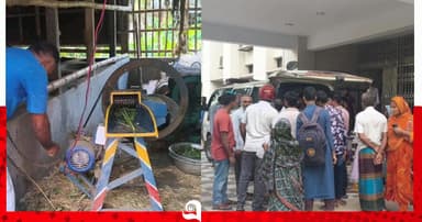 শৈলকুপায় ঘাস কাটা মেশিনে বিদ্যুৎস্পৃষ্টে কৃষক দম্পতির মৃত্যু