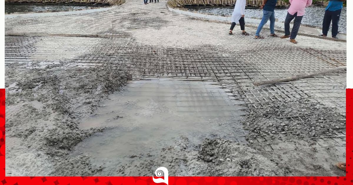 আমতলী পৌরসভা লেকের সৌন্দর্যবর্ধন কাজ বন্ধ