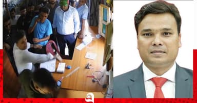 ইজারাদারের কর্মীকে পেটালেন ইউএনও