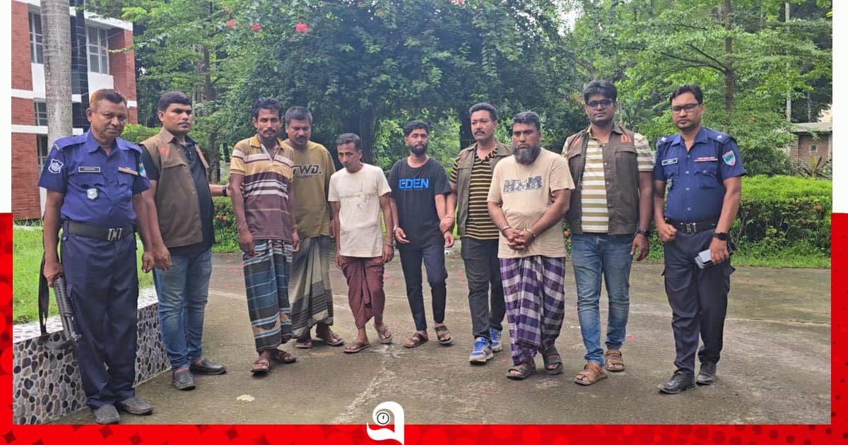 চুয়াডাঙ্গায় ট্রান্সফরমার চুরি চক্রের ৬ সদস্য গ্রেপ্তার