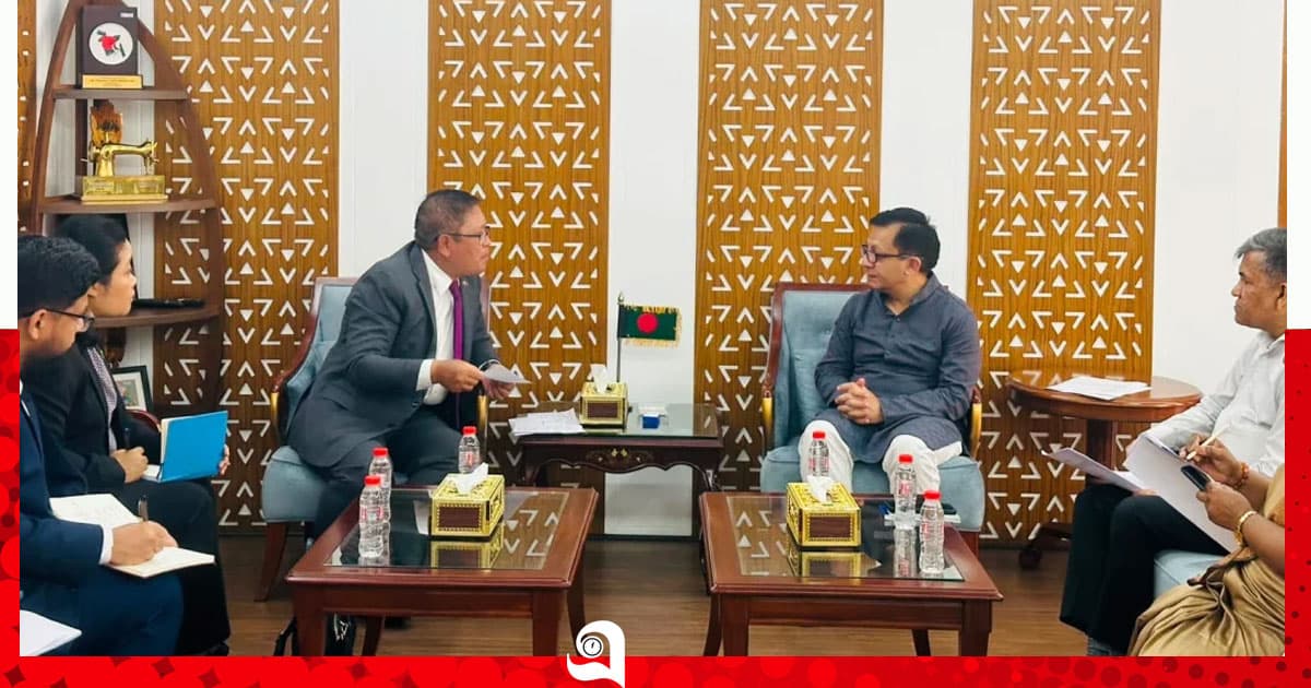 বাণিজ্যমন্ত্রীর সঙ্গে মিয়ানমারের রাষ্ট্রদূতের বৈঠক