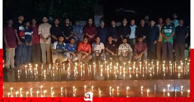 জুলাই শহীদদের স্মরণে মাভাবিপ্রবি’তে মোমবাতি প্রজ্জ্বলন