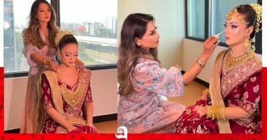 ঢাকায় সেলিনা মনিরের ব্রাইডাল মেকআপ মাস্টারক্লাস