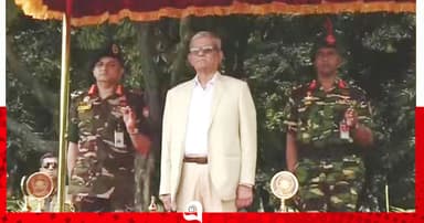 বঙ্গভবনে প্রবেশ করলেন রাষ্ট্রপতি, দেওয়া হলো গার্ড অব অনার