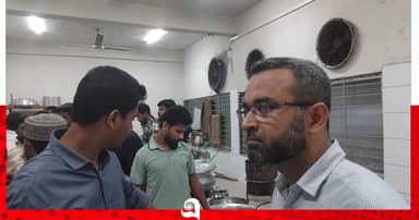 আহত শিক্ষার্থীদের দেখতে গিয়ে হাসপাতালে অবরুদ্ধ শিক্ষক