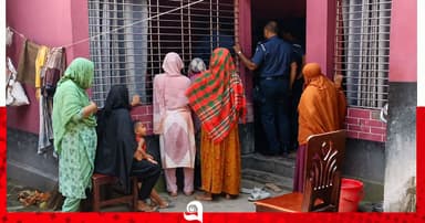 দিনের বেলায় বাড়িতে গৃহবধূকে বেঁধে লুট