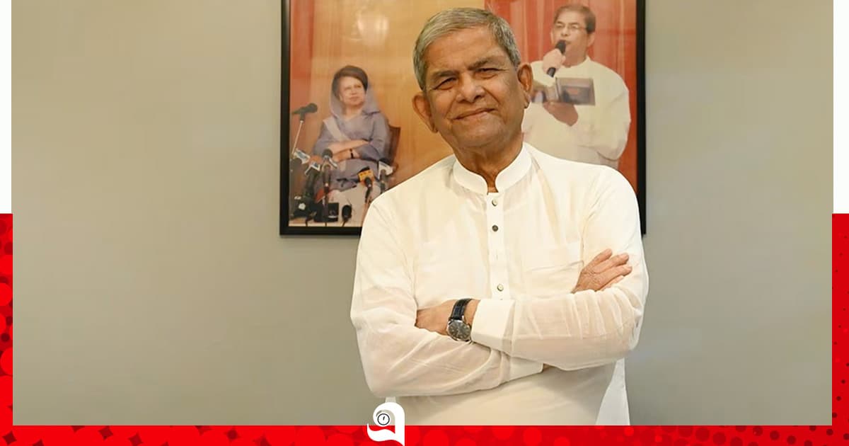 ‘বিনা প্রতিদ্বন্দ্বিতায়’ নতুন রাষ্ট্রপতি মির্জা ফখরুল!