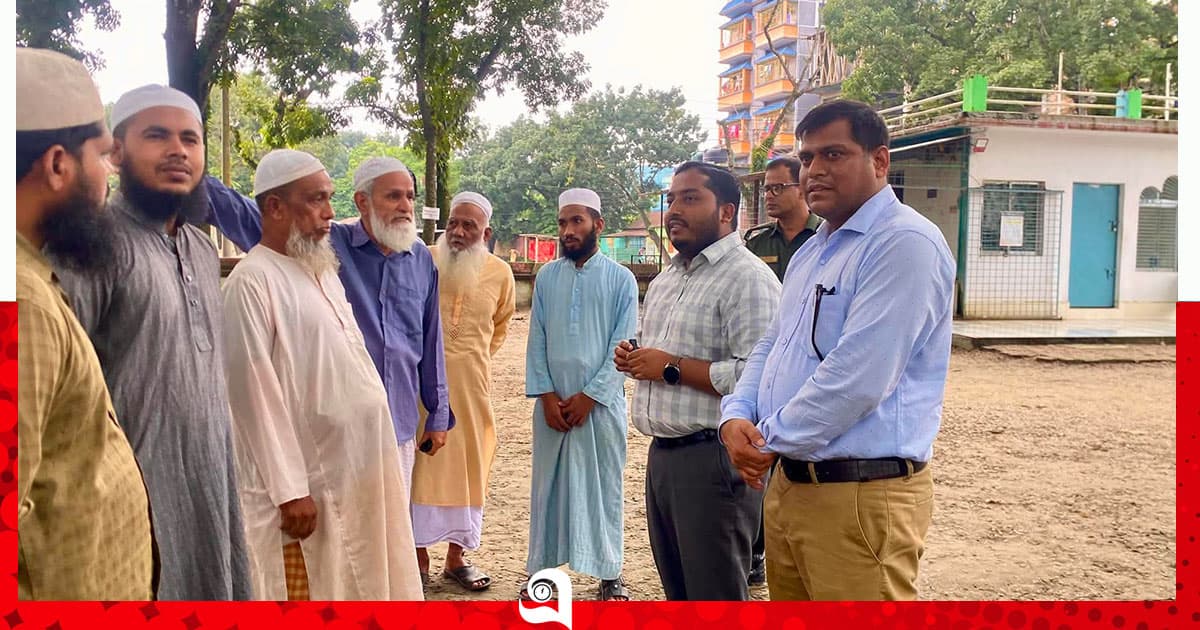 শোলাকিয়া ঈদগাহ মাঠের সৌন্দর্যবর্ধনের উদ্যোগ