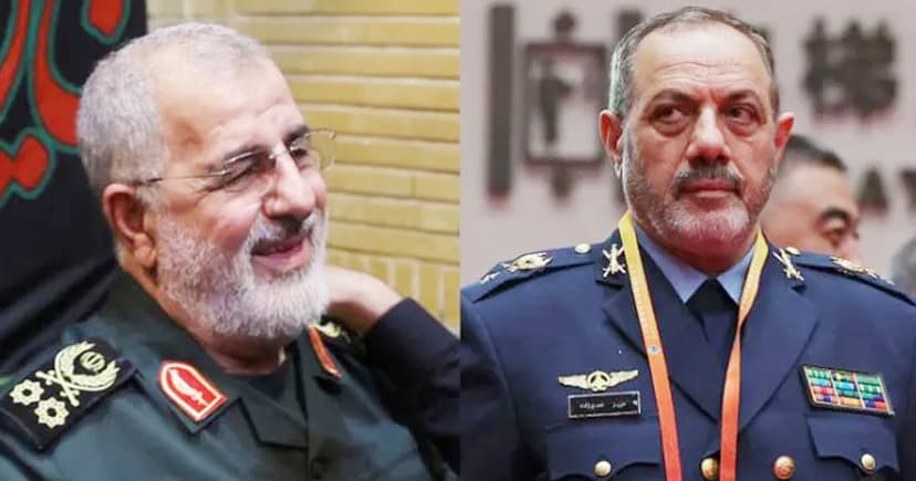 প্রতিরক্ষামন্ত্রী ও বিপ্লবী গার্ড প্রধান নিহত