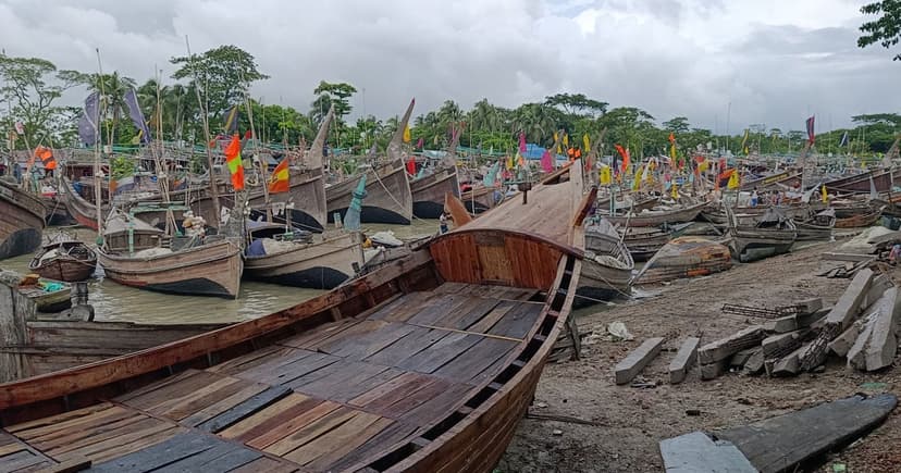 ভোলার মেঘনা-তেঁতুলিয়া নদীতে ২ মাস মাছ ধরা বন্ধ