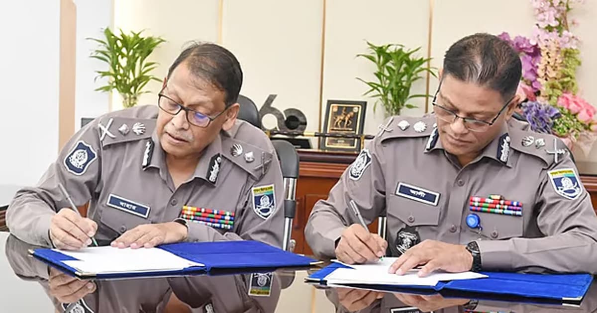 দায়িত্ব নিলেন নতুন আইজিপি