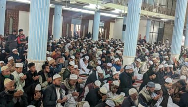 খালেদা জিয়ার রুহের মাগফিরাত কামনায় বিশেষ দোয়া