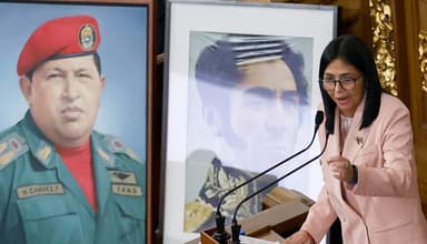 ভেনেজুয়েলার ভাইস প্রেসিডেন্ট ডেলসি অন্তর্বর্তী প্রেসিডেন্ট