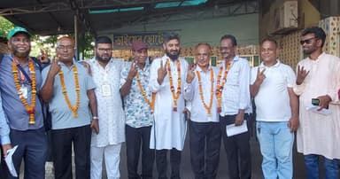 পার্বতীপুর সম্পন্ন হয়েছে প্রেস ক্লাব নির্বাচন