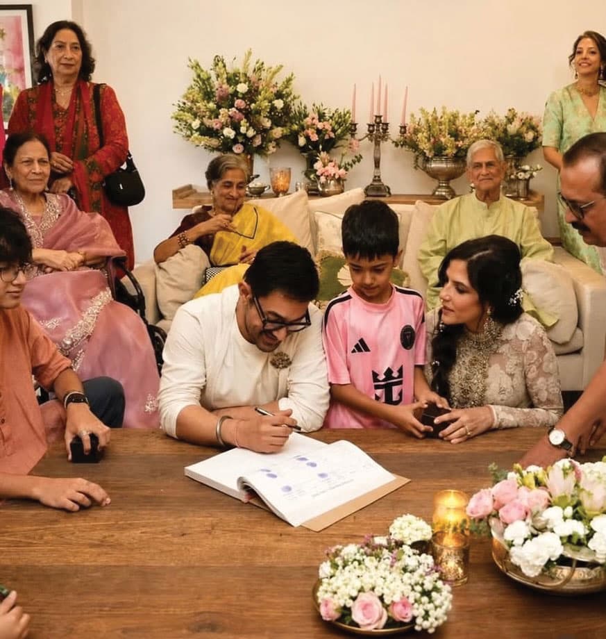 বিয়ের পরই  যা করলেন আমির