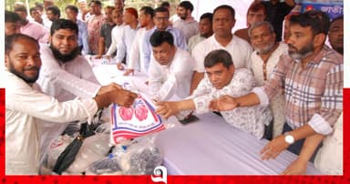 বন্যা ক্ষতিগ্রস্তদের সর্বাত্মক সহযোগিতার আশ্বাস: মাহবুবের রহমান শামীম