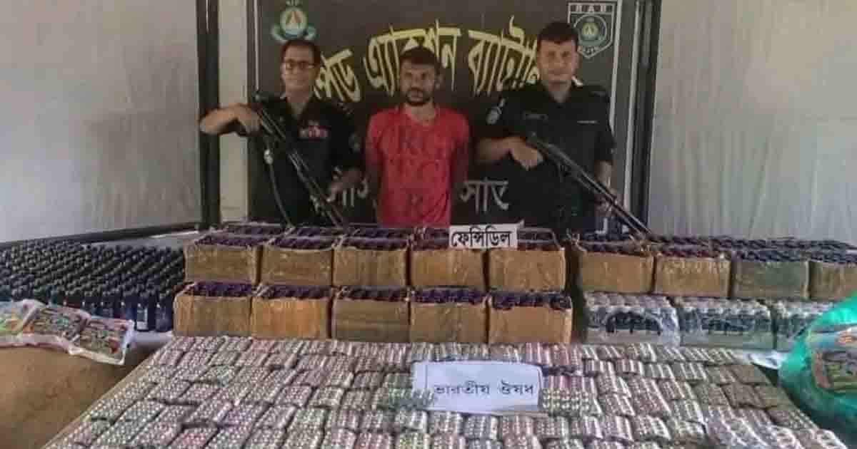 শ্যামনগরে মাদকদ্রব্য সহ আটক ১