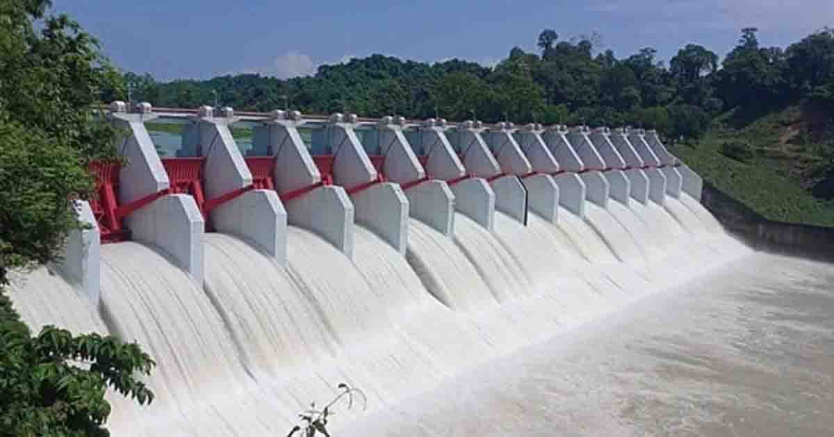 ১০৭ ঘণ্টার বেশি পানি নিষ্কাশনের পর বন্ধ কাপ্তাই বাঁধের স্পিলওয়ে