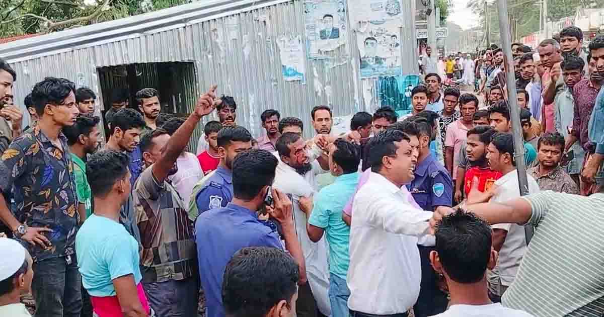 হাতিয়ায় সড়কের কাজের মান নিয়ে বিরোধ, সংঘর্ষে আহত ৬