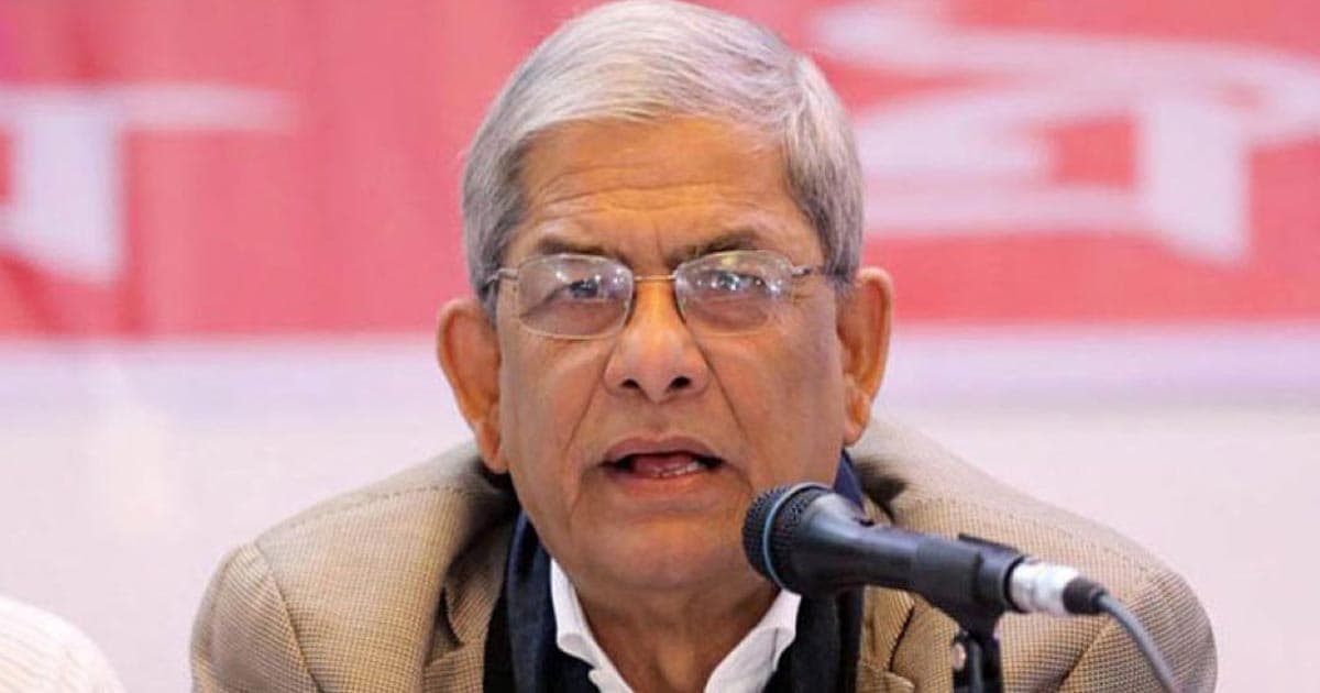 জুলাই সনদ বাস্তবায়ন নিয়ে বিতর্কের অবসান হওয়া উচিত: মির্জা ফখরুল