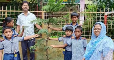 বেড়ায় ১১২টি প্রাথমিক বিদ্যালয়ে বৃক্ষরোপণ কর্মসূচি