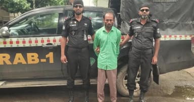 শ্রীপুরে স্ত্রী হত্যার ঘটনায় অভিযুক্ত স্বামী গ্রেপ্তার