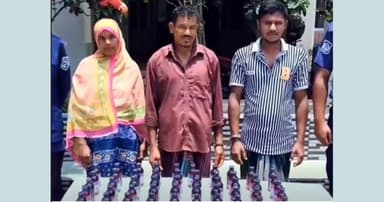 পার্বতীপুরে মাদকসহ আটক ৩