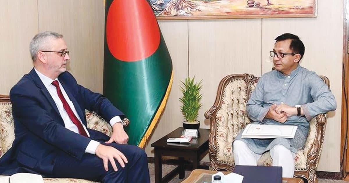 বাণিজ্যমন্ত্রীর সঙ্গে ইউরোপীয় ইউনিয়নের রাষ্ট্রদূতের বৈঠক