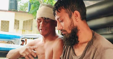 কচুরিপানার নিচে ১০ ঘন্টা কাটালো দুই গরু চোর!