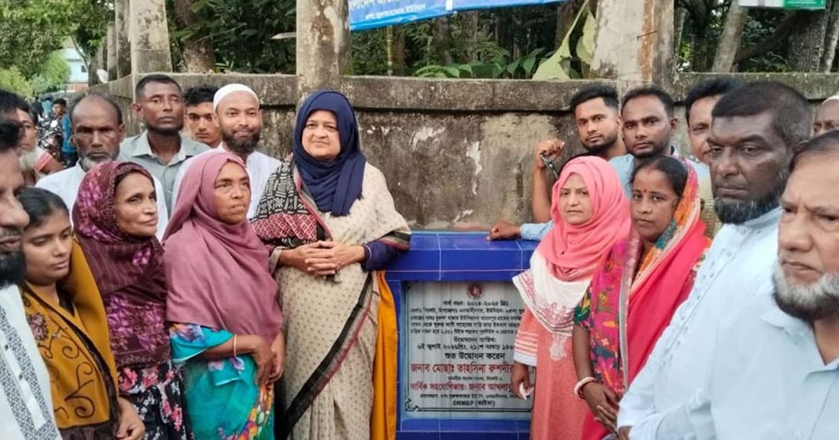 ওসমানীনগরে বিভিন্ন উন্নয়ন প্রকল্পের উদ্বোধন