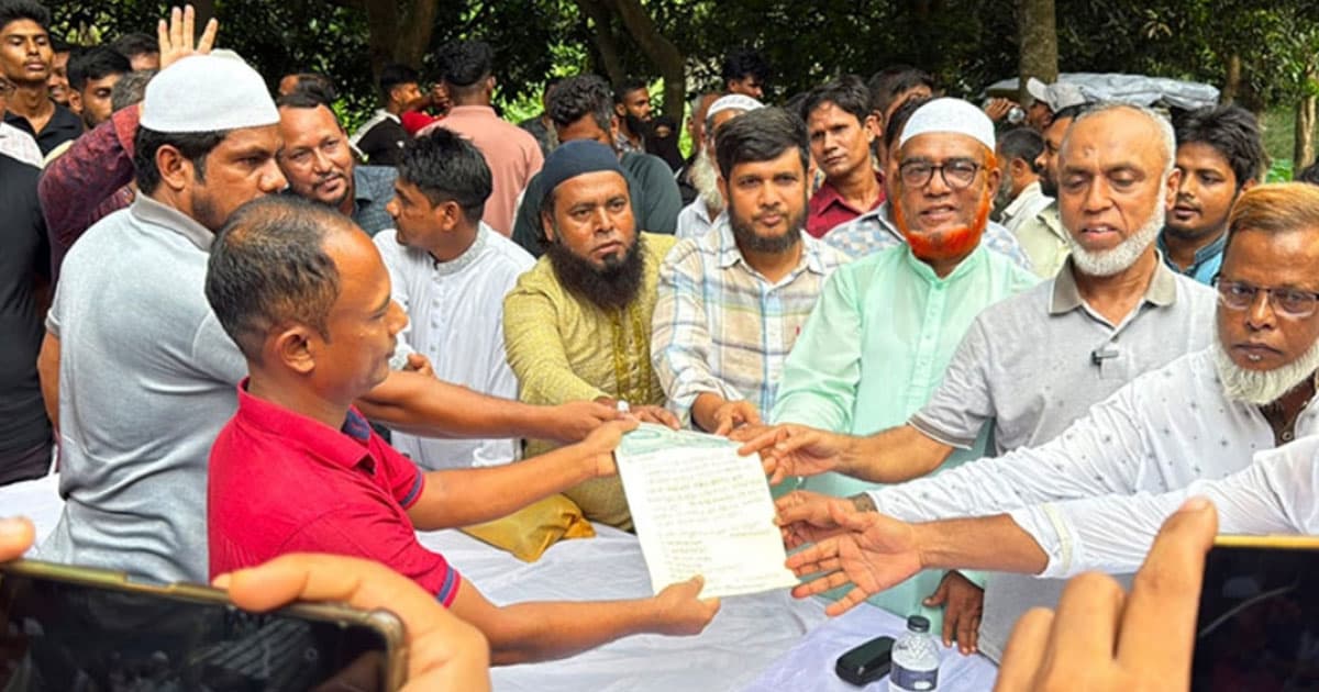 মুচলেকা দিয়ে মাদক ব্যবসা ছাড়ার অঙ্গীকার