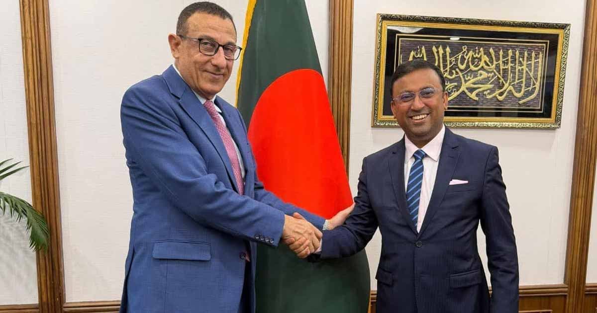 ফিলিস্তিনের রাষ্ট্রদূতের সঙ্গে পররাষ্ট্র উপদেষ্টার বৈঠক