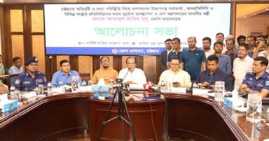 বন্যা পরবর্তী পুনর্বাসনে কাজ করছে সরকার: দুর্যোগ ও ত্রাণ মন্ত্রী