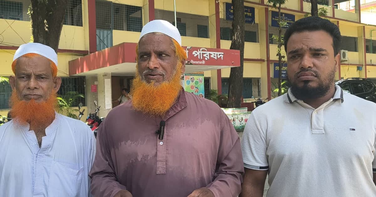 সৈয়দপুরে গ্রামীণ কুটির শিল্প মেলা বন্ধের দাবিতে স্মারকলিপি
