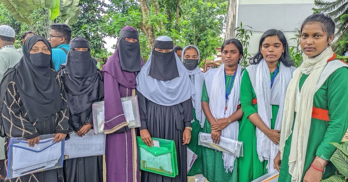শ্রীমঙ্গলে ইউএনও’র হস্তক্ষেপে দেড় ঘণ্টা পর পরীক্ষায় ৯ শিক্ষার্থী