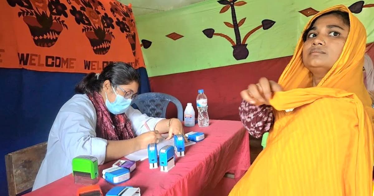 তাড়াইলে ফ্রি মেডিকেল ক্যাম্প অনুষ্ঠিত