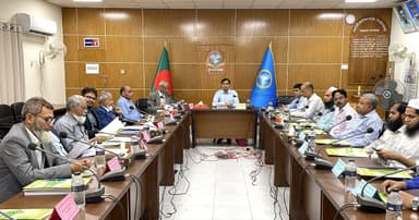 রুয়েট পরিদর্শনে অ্যাক্রিডিটেশন ইভ্যালুয়েশন টিম