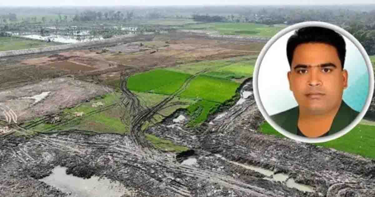 কৃষকের ৫০ একর জমি দখল করে যুবদল নেতার মাছের ঘের