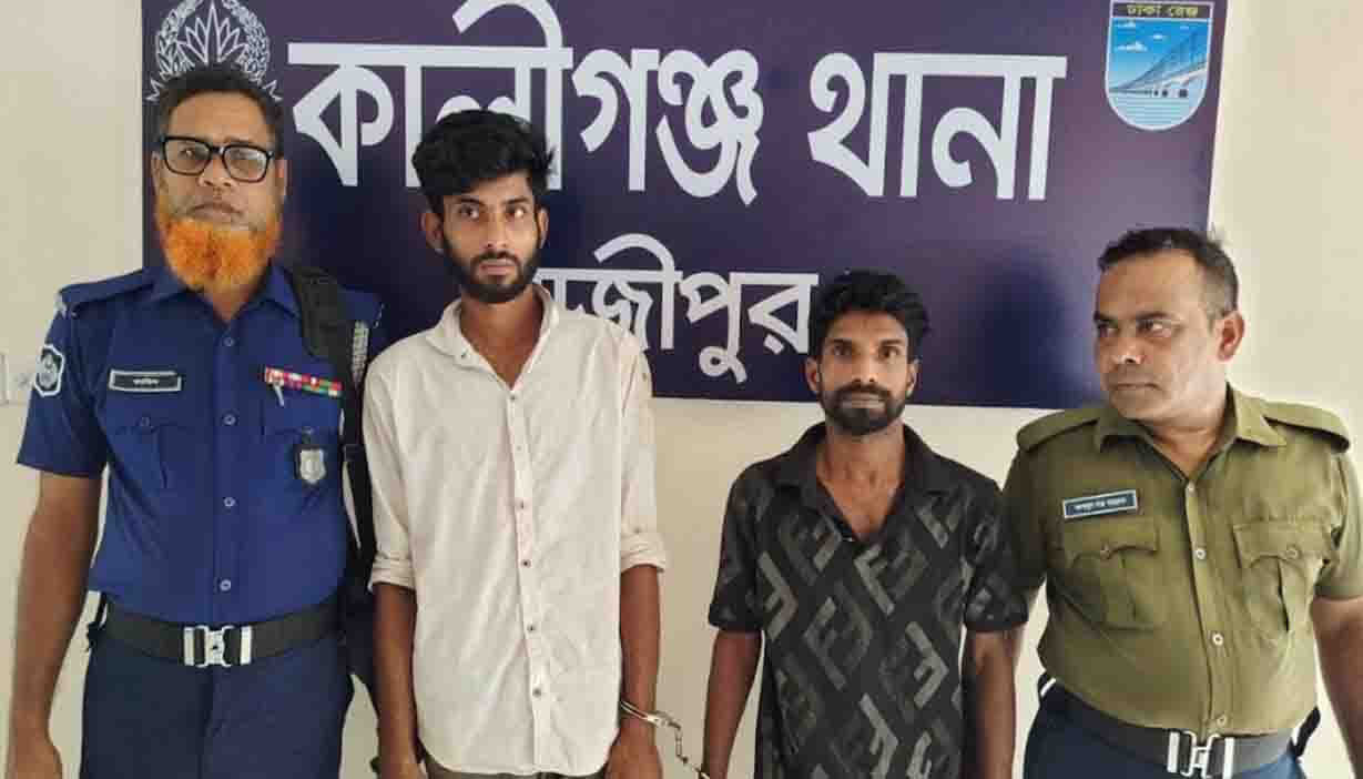 কালীগঞ্জে মাদকাসক্ত ৩ যুবকের কারাদণ্ড, গ্রেপ্তার ১