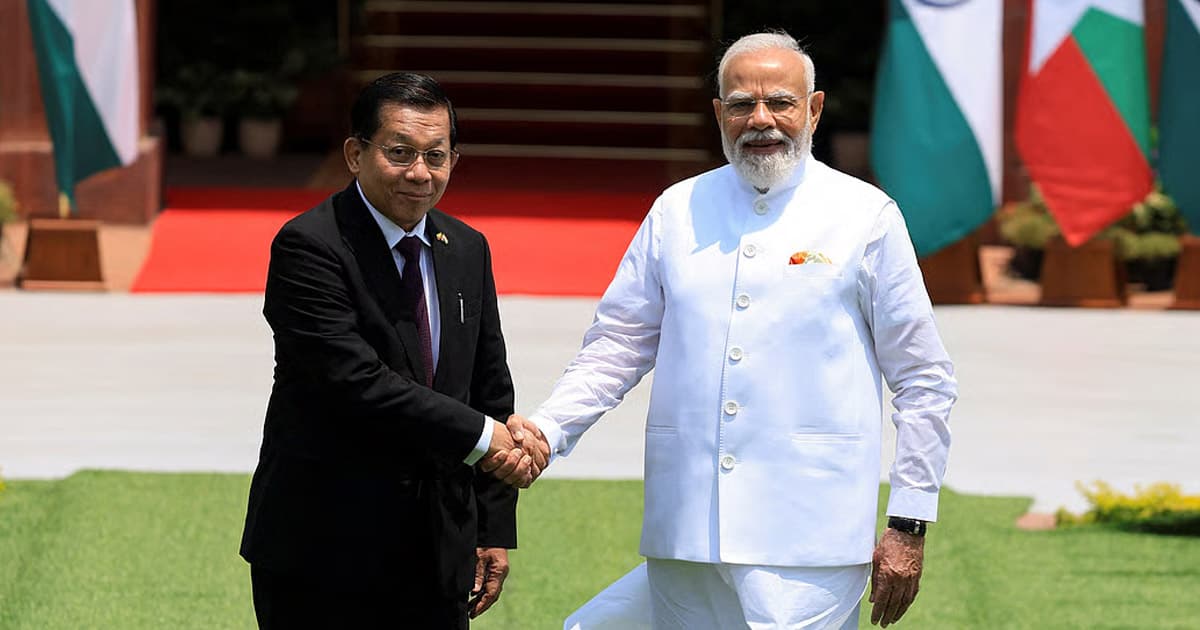 দ্বিপাক্ষিক বৈঠকে মোদিকে গুরুত্বপূর্ণ আশ্বাস মিয়ানমারের প্রেসিডেন্টের