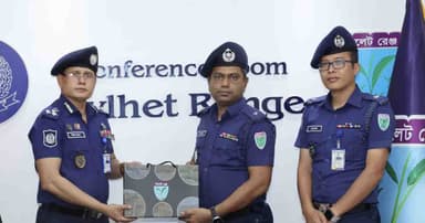 সিলেট বিভাগের শ্রেষ্ঠ ওসি বড়লেখার মনিরুজ্জামান খান