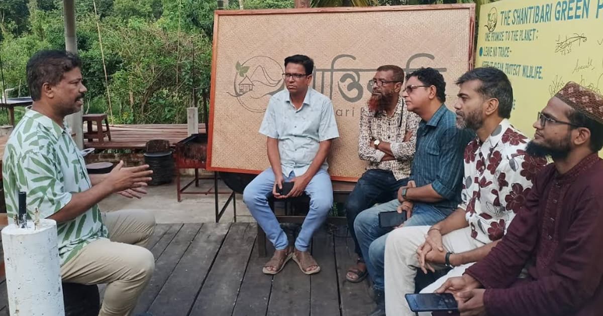 শান্তিবাড়ি ইকো রিসোর্টে মৌসুমী ফল উৎসব ও সুহৃদ আড্ডা