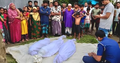 বরগুনার জেলা পরিষদের ডাকবাংলোর কক্ষে ২ শিশুকন্যাসহ নারীর লাশ