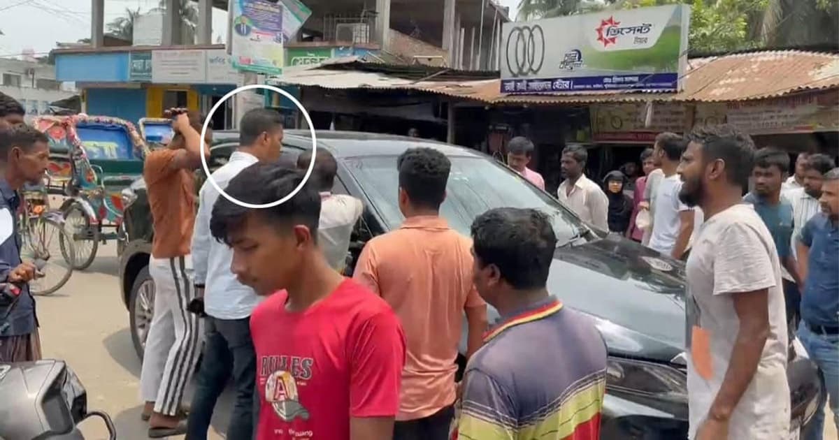 বাউফলে ইজারাদারের গাড়ি আটকে মারধর, টাকা লুটের অভিযোগ