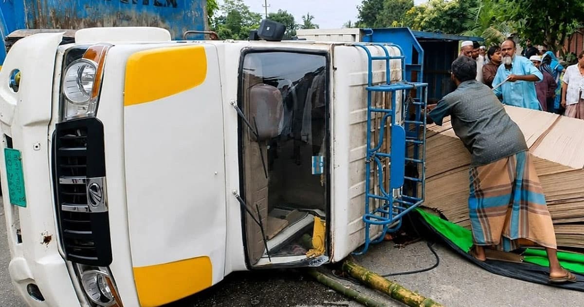 ধনবাড়ীতে পিকআপ ভ্যানের চাপায় স্কুলছাত্রী নিহত