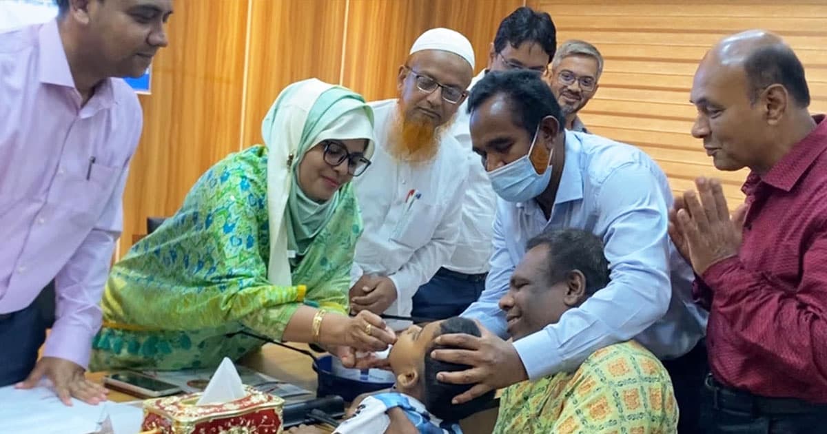 কিশোরগঞ্জে ভিটামিন ‘এ’ প্লাস ক্যাম্পেইন